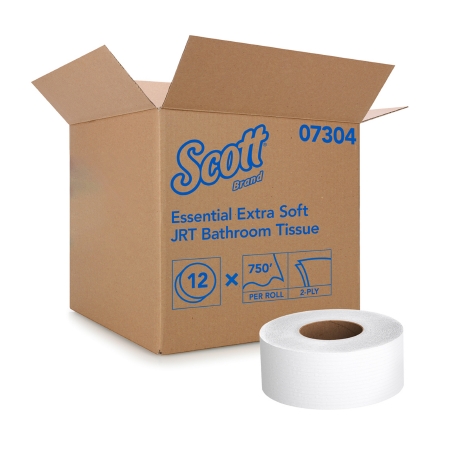 Bath tissue - Scott essential extra soft JRT jumbo roll