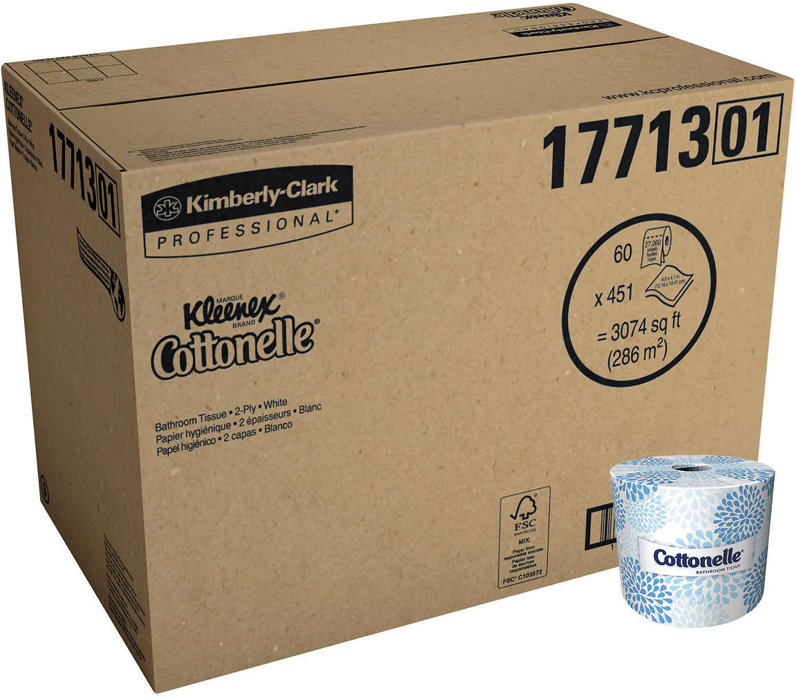 Bath tissue - Kleenex<sup>&reg;</sup> Cottonelle<sup>&reg;</sup> standard roll