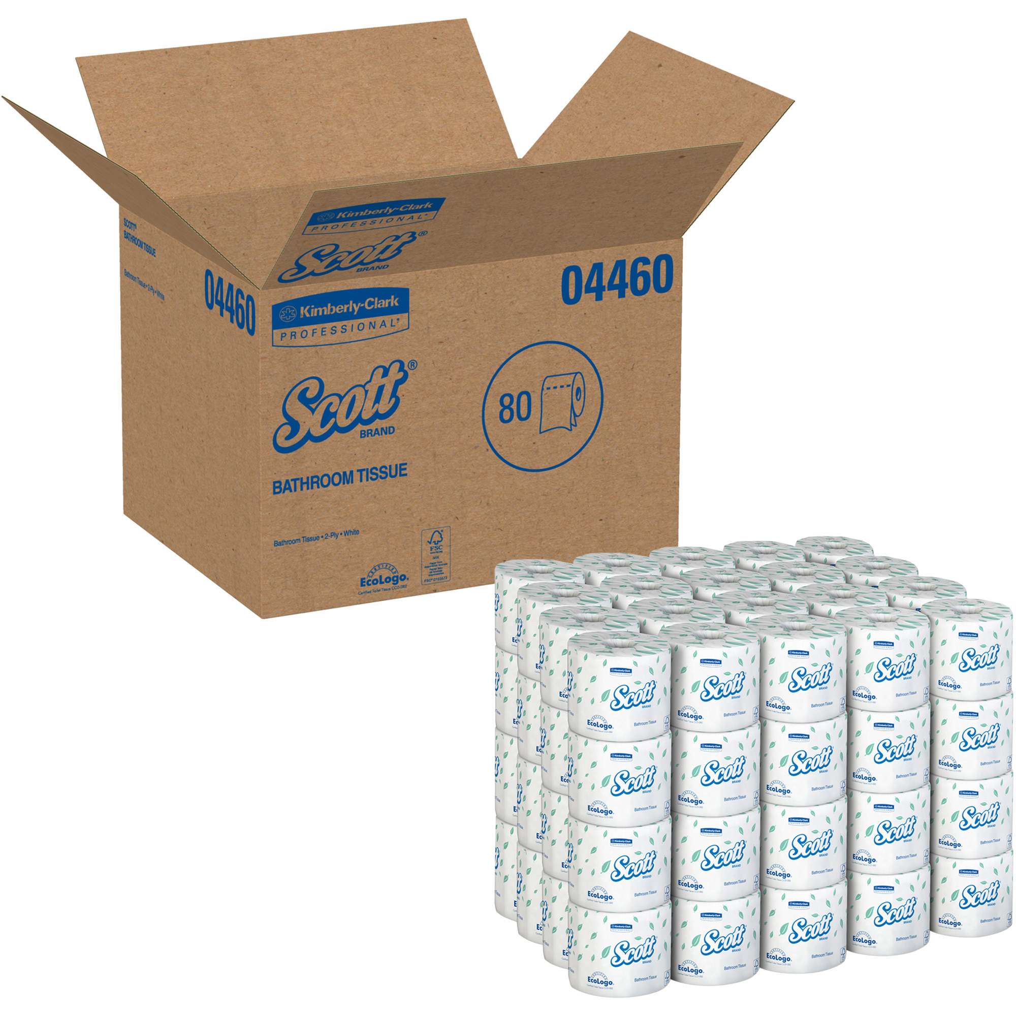 Bath tissue - Scott 2-ply standard roll