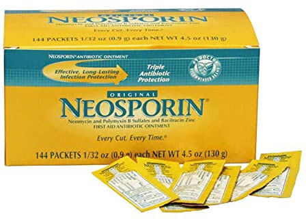 First Aid Antibiotic Neosporin® Ointment - Individual Packet