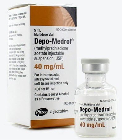 Depo-Medrol - 40mg/mL, 5mL Multi-dose Vial