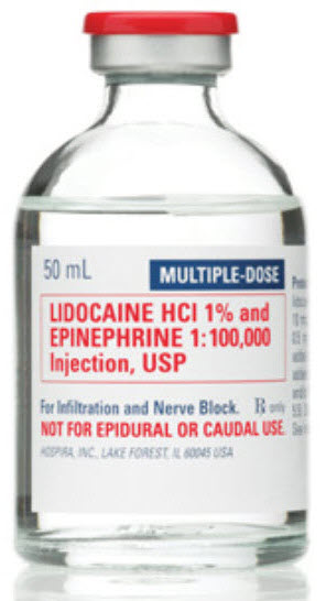Lidocaine HCl / Epinephrine 1% - Multi-Dose Vial 50 mL