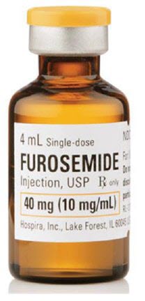 Furosemide, Preservative Free 10 mg / mL Injection Single Dose Vial 4 mL