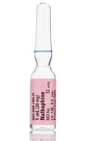 Nalbuphine HCl, Preservative Free 20 mg / mL Injection Ampule 1 mL