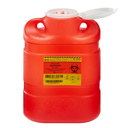 Sharps collector - 8.2 quart, red