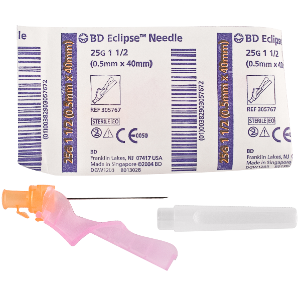 Hypodermic Needle - Eclipse™ Hinged Safety Needle