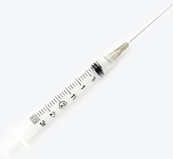 Syringe with Hypodermic Needle - PrecisionGlide™, 3 mL 22 Gauge 1-1/2 Inch Detachable Needle, NonSafety