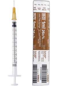 Tuberculin Syringe with PrecisionGlide™ Detachable Needle