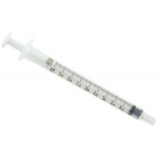 Tuberculin Syringe - 1 mL Blister Pack Luer Slip Tip Without Safety