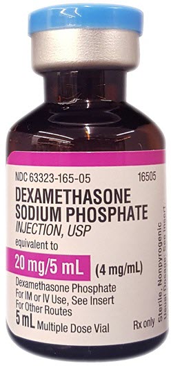 Dexamethasone Sodium Phosphate - 4 mg/mL, 5 mL Flip-Top Vial
