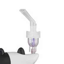 Nebulizer mouthpiece, angled