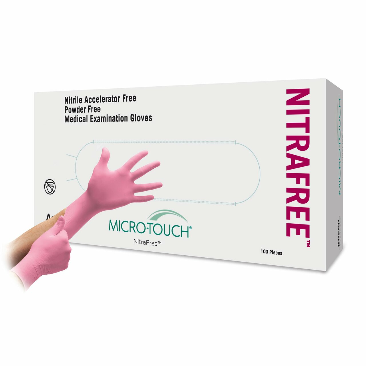 Exam glove - nitrile, Micro-Touch® NitraFree™