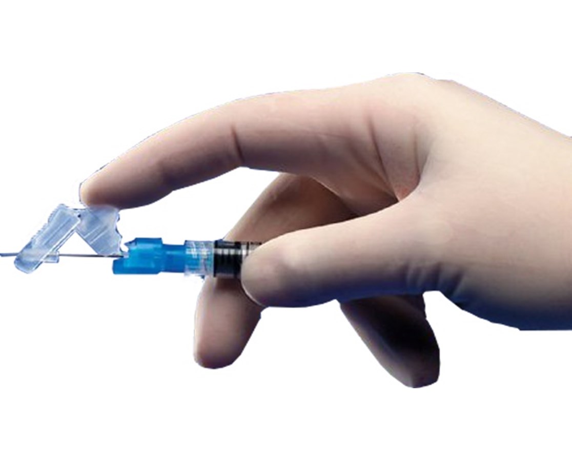 Hypodermic Needle - Magellan™ Sliding Safety Needle, 23 Gauge 1 Inch Length