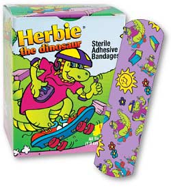 Herbie the Dinosaur® Bandages