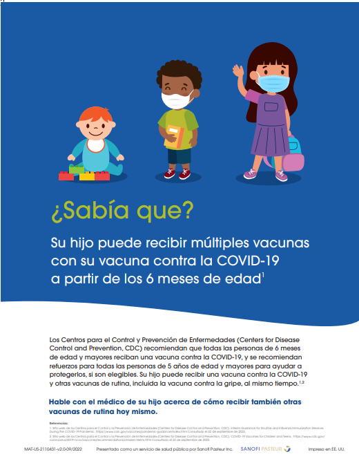 SPANISH Routine Vaccination Handout 1- MAT-US-2110431